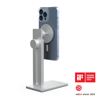 Attēls no Just Mobile AluDisc™ Pro iPhone Stand (MagSafe Version)