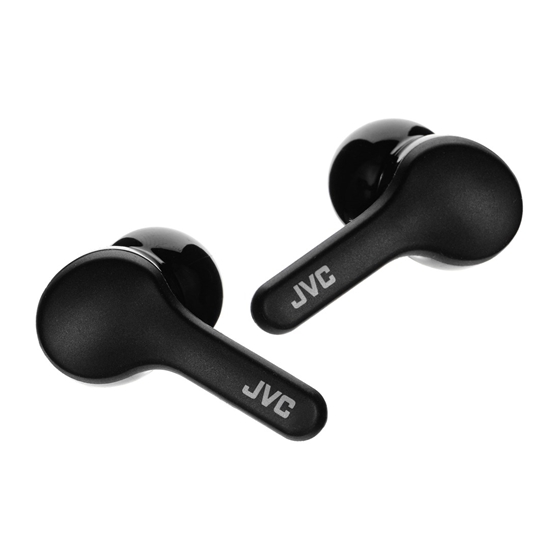 Picture of JVC HAA-8TBU Bluetooth earphones, Black