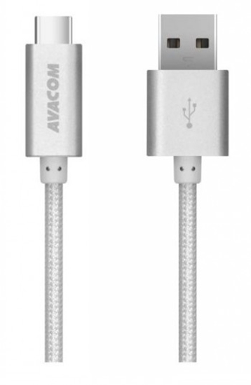 Picture of AVACOM TPC-100S USB CABLE - USB TYPE-C, 100CM, SILVER