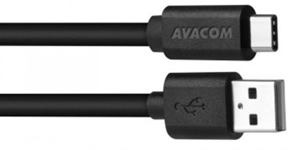 Attēls no AVACOM DATOVY A NABIJECI USB CABLE - USB TYPE-C, 100CM, BLACK