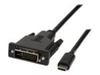Изображение Kabel USB-C do DVI dł. 3m 