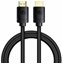 Attēls no Kabelis Baseus HDMI Male - HDMI Male Black 1m 8K