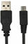 Изображение Kabelis Brackton Micro USB Male - USB-A Male 1.8m Black