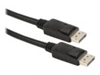 Изображение Kabelis Gembird DisplayPort Male - DisplayPort Male 1.8m Black