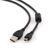 Изображение Kabelis Gembird Premium USB Male - MiniUSB Male 1.8m Black