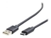 Изображение Kabelis Gembird USB Male - Type C Male 1.8m Black