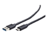 Изображение Kabelis Gembird USB Male - Type C Male 3.0 1.8m Black