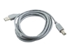 Изображение Kabelis Gembird USB Male - USB Male B 1.8m Grey