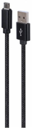 Изображение Kabelis Gembird USB-A Male - Micro-USB Male 1.8m Black