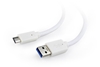 Picture of Kabelis Gembird USB-A Male - USB Type-C Male 1m White