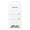 Изображение Kabelis Samsung USB Type-C Male - USB Type-C Male 1m 5A White