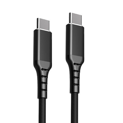 Picture of Kabelis USB-C - USB-C, PD60W (juodas, 3m)