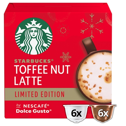 Picture of Kafija Starbucks Dolce Gusto Toffenut Latte 127.8g