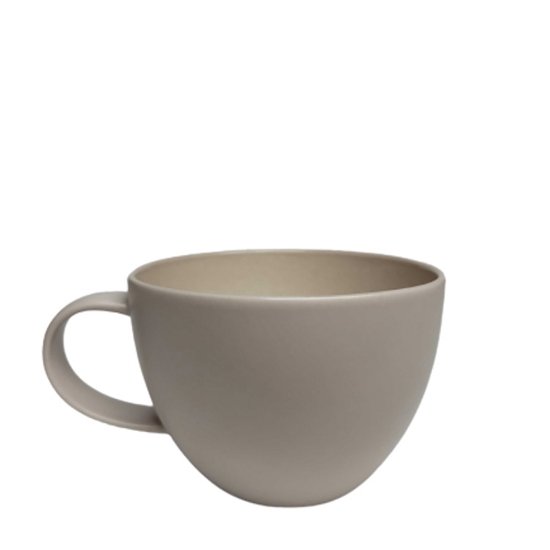 Picture of Kafijas tase Fine Plus Satin 250ml pērļu pelēka porcelā