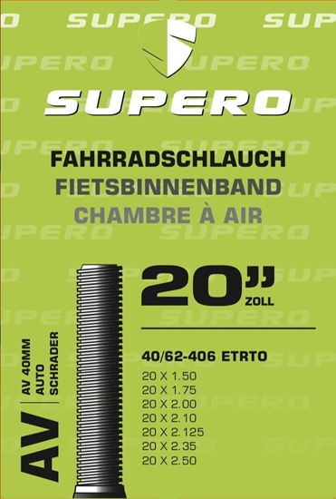 Picture of Kamera 20" Supero 40/62-406 Ventil: Schrader / AV