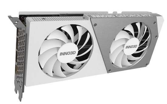 Picture of Karta graficzna Inno3D GeForce RTX 4070 Twin X2 OC White 12GB GDDR6X (N40702-126XX-185252W)