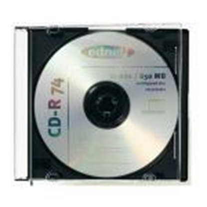 Picture of Kastīte CD-1 "slim" melna CD box 1pcs