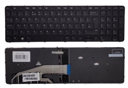 Attēls no Keyboard HP: Probook 650 G2/G3, 655 G2/G3 with backlight
