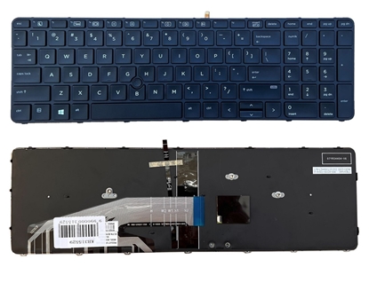 Attēls no Keyboard HP: Probook 650 G2/G3, 655 G2/G3 with backlight
