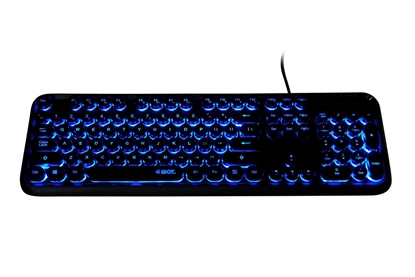 Attēls no KEYBOARD I-BOX PULSAR IKS620, LED, WIRED