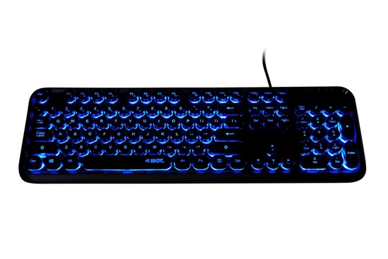 Picture of KEYBOARD I-BOX PULSAR IKS620, LED, WIRED
