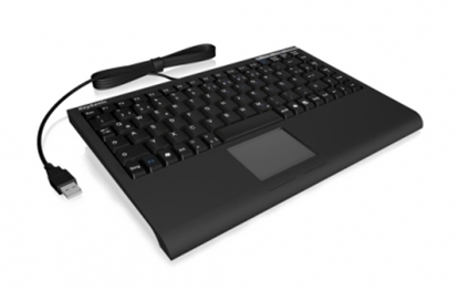 Picture of KeySonic ACK-540U+ keyboard USB QWERTY UK English Black