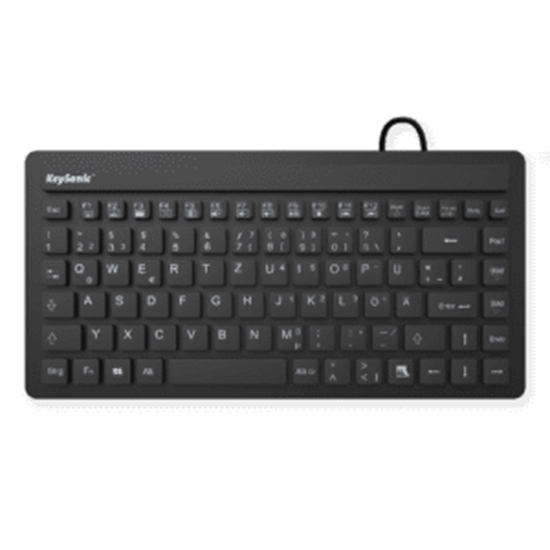 Picture of KeySonic KSK-3230IN keyboard USB QWERTZ German Black