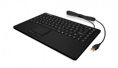Изображение KeySonic KSK-5230IN keyboard USB QWERTZ German Black