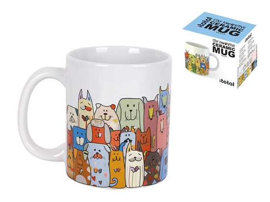 Picture of Keramikas krūze Itotal STAY PAWSITIVE