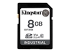 Изображение KINGSTON 8GB SDHC Industrial C10 UHS-I