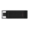Picture of Kingston DataTraveler 70 64GB USB Black USB Type-C
