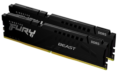 Attēls no Kingston Technology FURY 16GB 5600MT/s DDR5 CL40 DIMM (Kit of 2) Beast Black