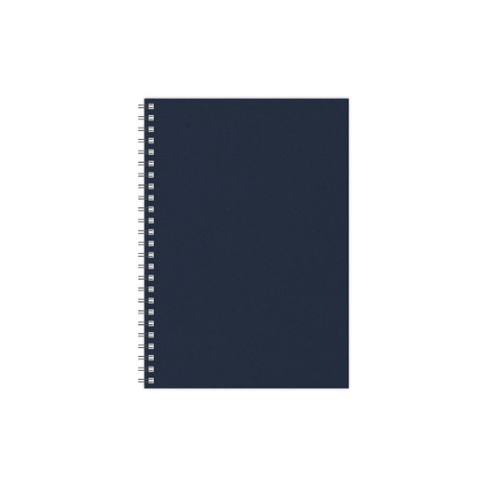 Изображение Klade - planotājs TIMER ar spirāli, A5 formāts, punktotas lapas, tumši zilā krāsā