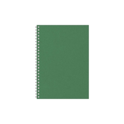 Изображение Klade - planotājs TIMER ar spirāli, A5 formāts, punktotas lapas, zaļā krāsā