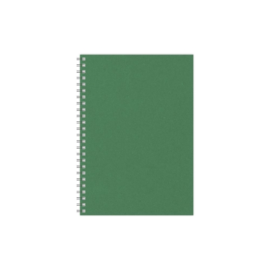 Изображение Klade - planotājs TIMER ar spirāli, A5 formāts, punktotas lapas, zaļā krāsā