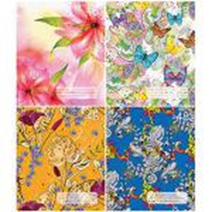 Picture of Klade A5/48 lapas rūtiņu Flora