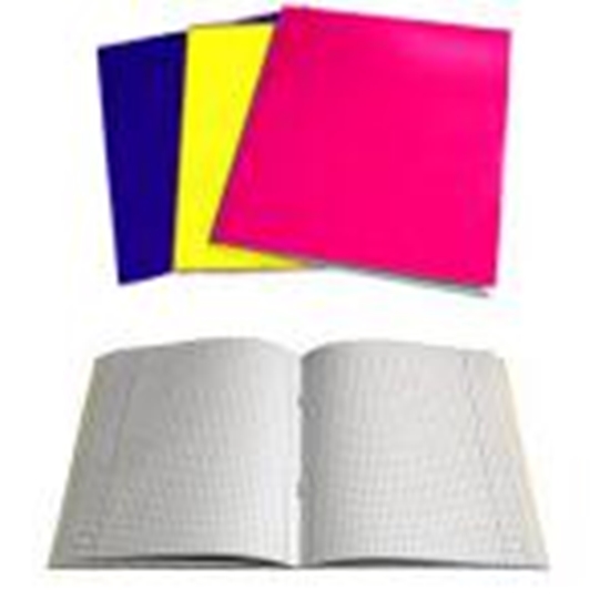 Picture of Klade A5/96 lapas rūtiņu VARAVĪKSNE,  laminēts vāks