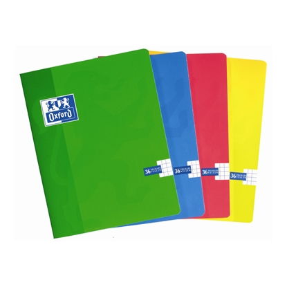 Picture of Klade OXFORD, A5, 16.5 x 21, rūtiņu, 90 g/m2, 36 lapas, skavota