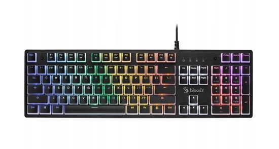 Picture of Klawiatura mechaniczna Bloody S510R Pudding (Blue Switch) 