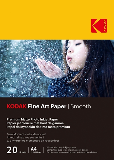 Picture of Kodak Fine Art Paper 230g Matte Coated Smooth A4x20