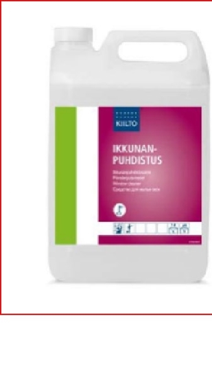 Picture of Koncentrēts stikla virsmu tīrīšanas līdzeklis Kiilto Ikkunanpuhdistus, 5l