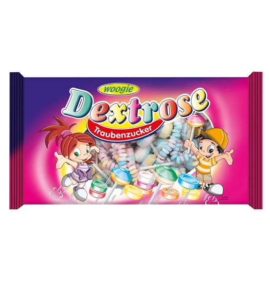 Picture of Konfektes WOOGIE Dextrose Party, augļu garša, 400g