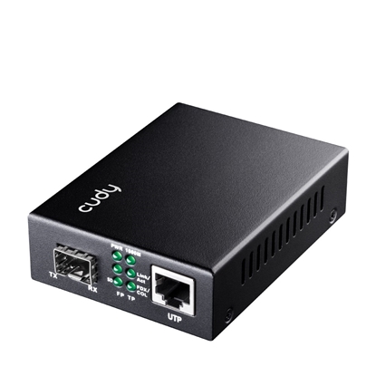 Изображение Konwerter światłowodowy MC220 Gigabit Media Converter SFP to RJ45 