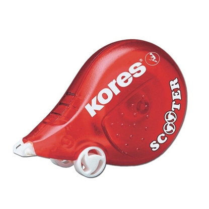 Attēls no Korekcijas rolleris KORES Scooter 4.2mm x 8m, sarkans korpuss