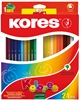 Picture of Krāsainie zīmuļi KORES KOLORES, trīssūrveida, 24 gb