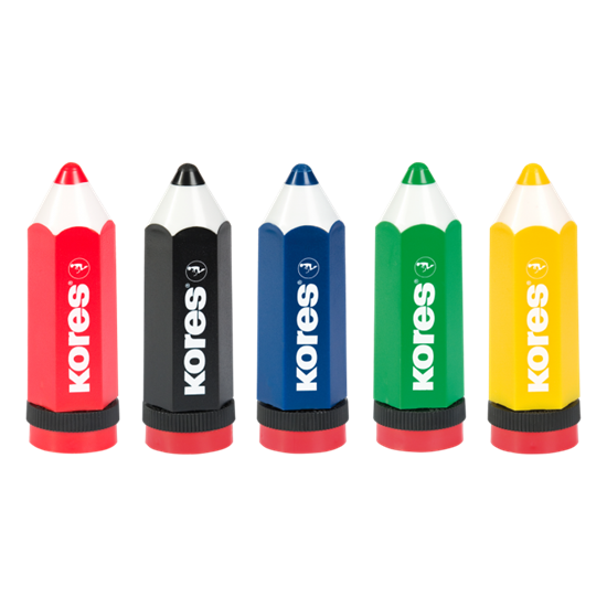 Picture of Zīmuļu asināmais KORES Kolorito, dažādas krāsas