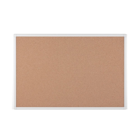 Изображение Korķa dēlis BI-OFFICE BioCote,antibakteriāls, alumīnija rāmis, 1800x1200 mm