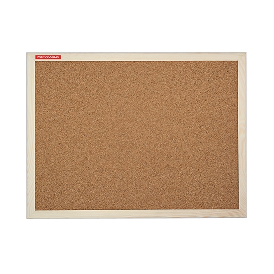 Изображение Korķa tāfele MEMOBE, 120 x 90 cm, koka rāmis