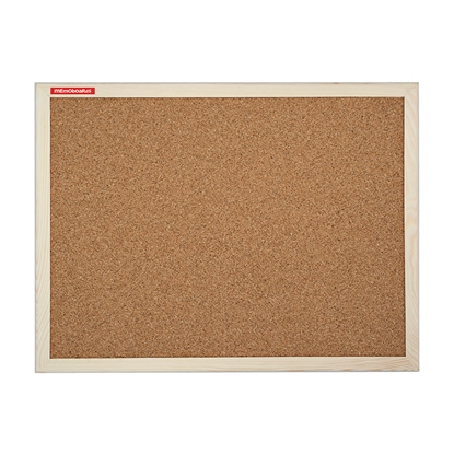 Attēls no Korķa tāfele MEMOBE, 60 x 50 cm, koka rāmis