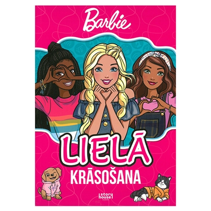 Изображение Krās. Grāmata Barbie